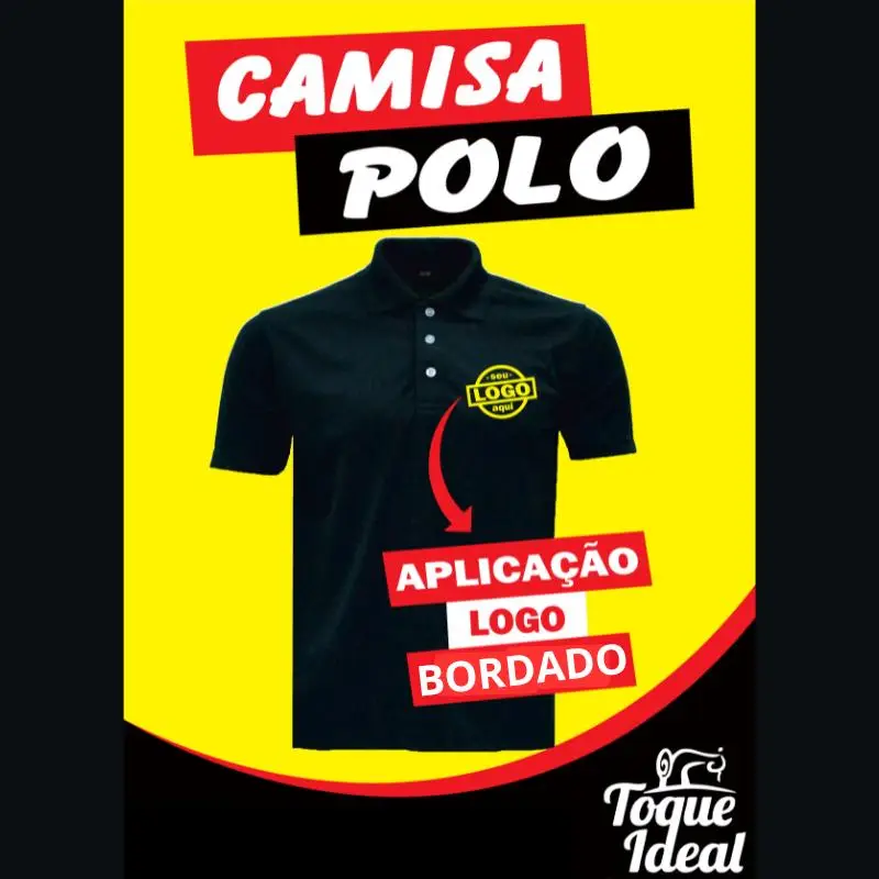 Fashion bordar polos